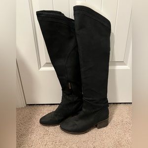 Vince Camuto Over the Knee Black Boots